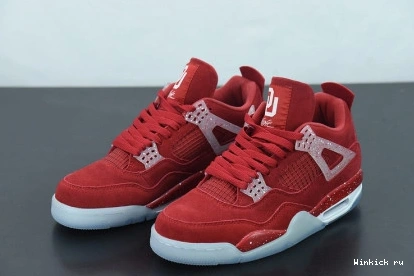 SOONERS JORDAN 4 RETRO AIR PE OKLAHOMA 0814